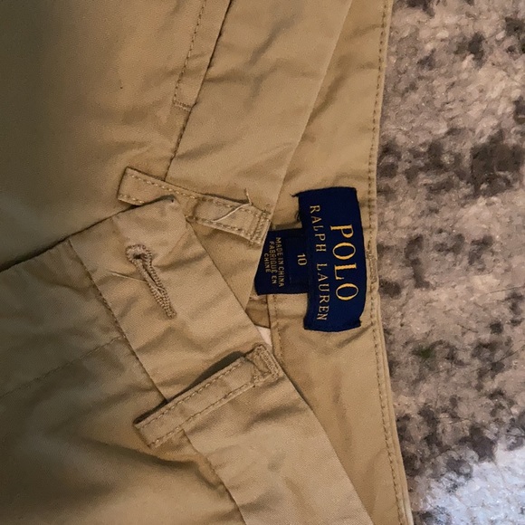 Polo Ralph Lauren khaki pants kids size 10 - Picture 2 of 3